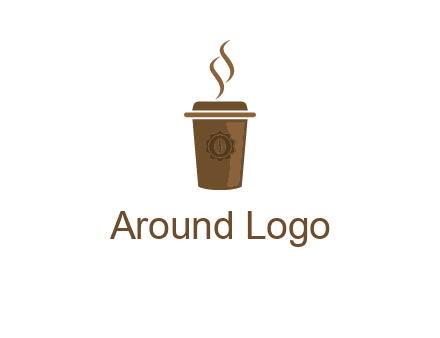 disposable coffee cup icon