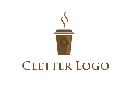 disposable coffee cup icon