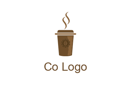 disposable coffee cup icon