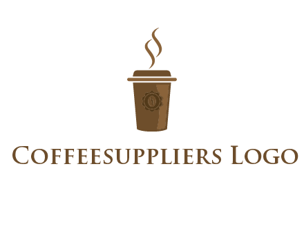 disposable coffee cup icon