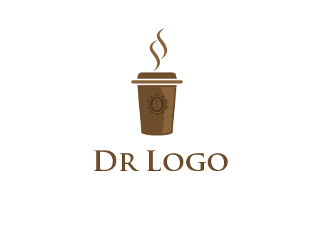 disposable coffee cup icon