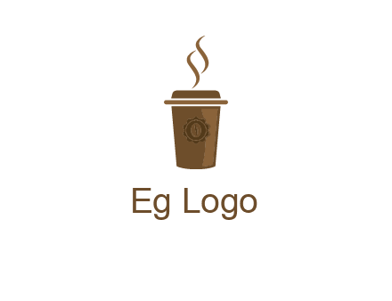 disposable coffee cup icon