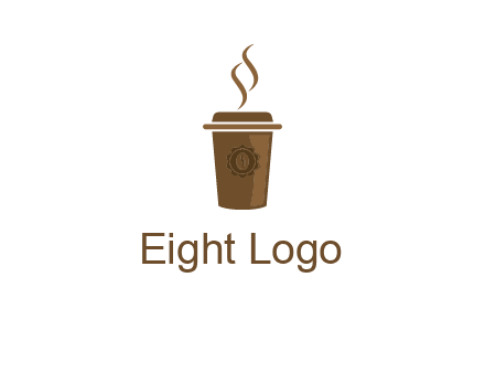 disposable coffee cup icon