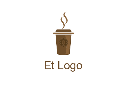 disposable coffee cup icon