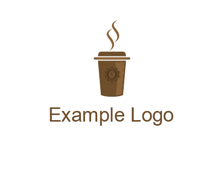 disposable coffee cup icon