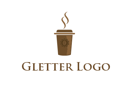 disposable coffee cup icon
