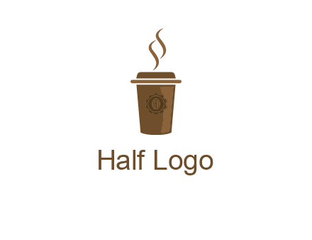 disposable coffee cup icon