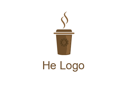 disposable coffee cup icon