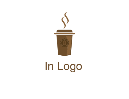 disposable coffee cup icon