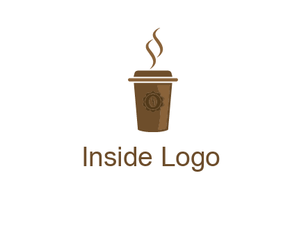 disposable coffee cup icon