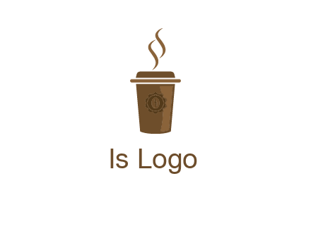 disposable coffee cup icon