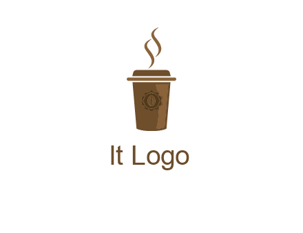 disposable coffee cup icon