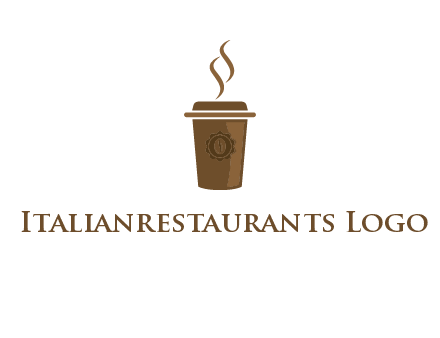 disposable coffee cup icon