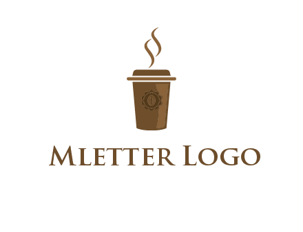 disposable coffee cup icon