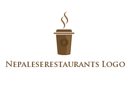 disposable coffee cup icon