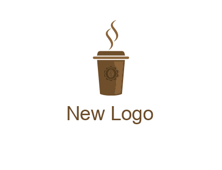 disposable coffee cup icon