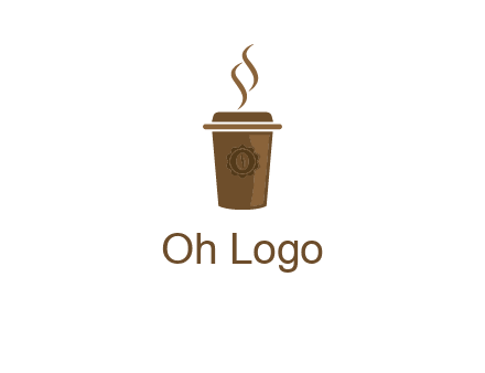 disposable coffee cup icon