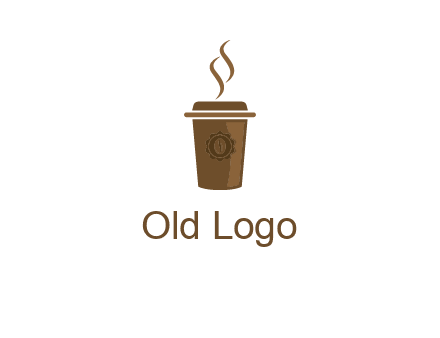 disposable coffee cup icon