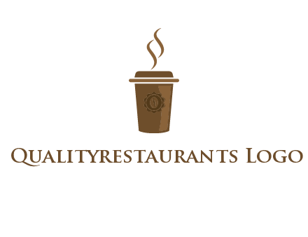 disposable coffee cup icon
