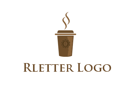 disposable coffee cup icon