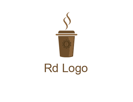 disposable coffee cup icon