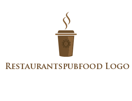 disposable coffee cup icon