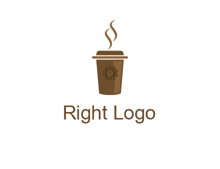 disposable coffee cup icon