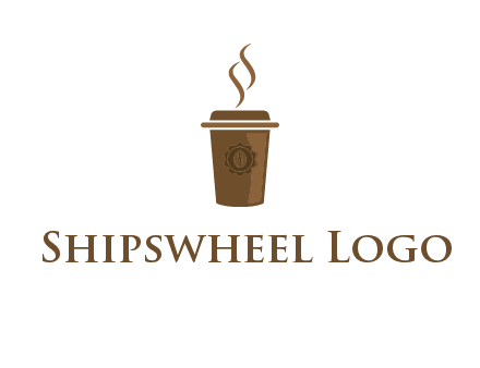 disposable coffee cup icon
