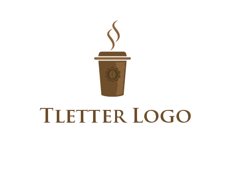 disposable coffee cup icon