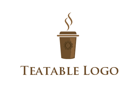 disposable coffee cup icon