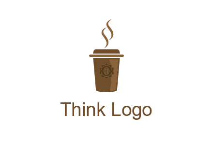 disposable coffee cup icon