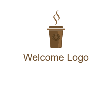 disposable coffee cup icon