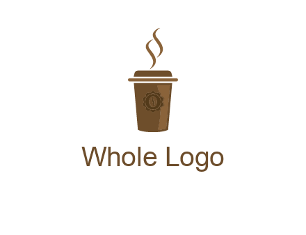 disposable coffee cup icon