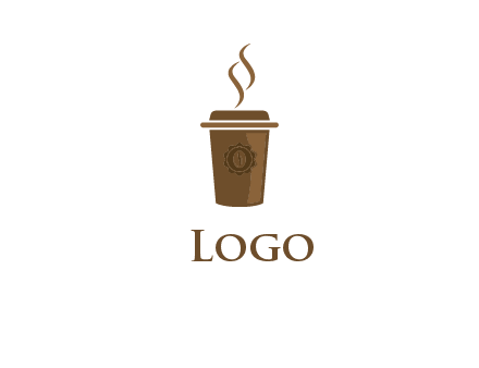 disposable coffee cup icon