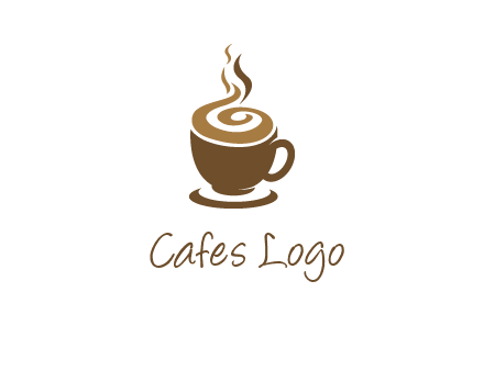 spiral coffee logo