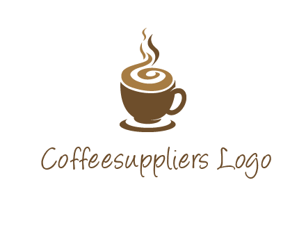 spiral coffee logo