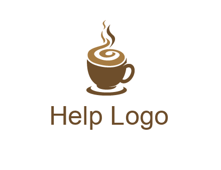 spiral coffee logo