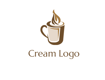 hot coffee mug logo