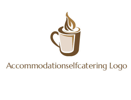 hot coffee mug logo
