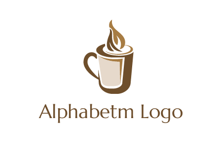 hot coffee mug logo