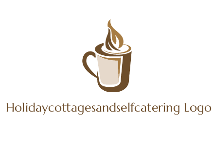 hot coffee mug logo