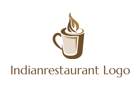 hot coffee mug logo