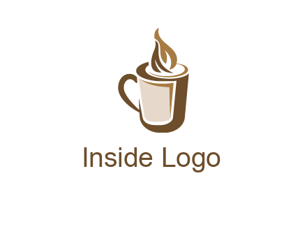 hot coffee mug logo