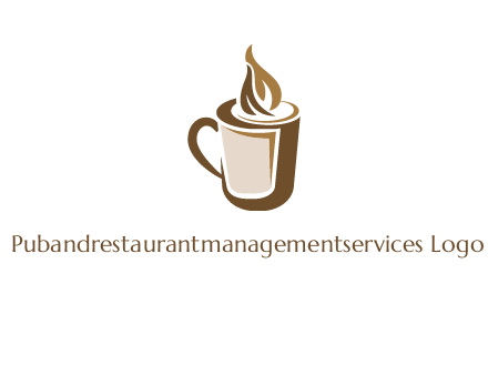hot coffee mug logo
