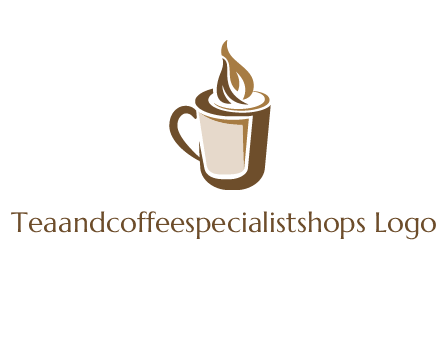hot coffee mug logo