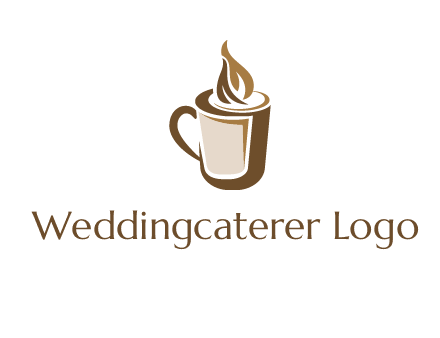 hot coffee mug logo