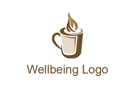 hot coffee mug logo