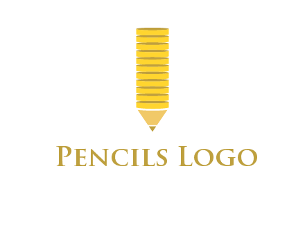 coins pencil vector