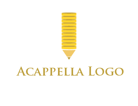 coins pencil vector