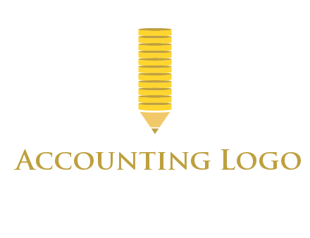 coins pencil vector